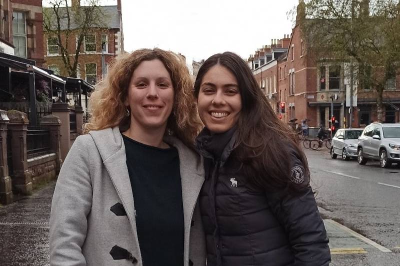 Katerina Dounavi and Sara Gonzalez Moron